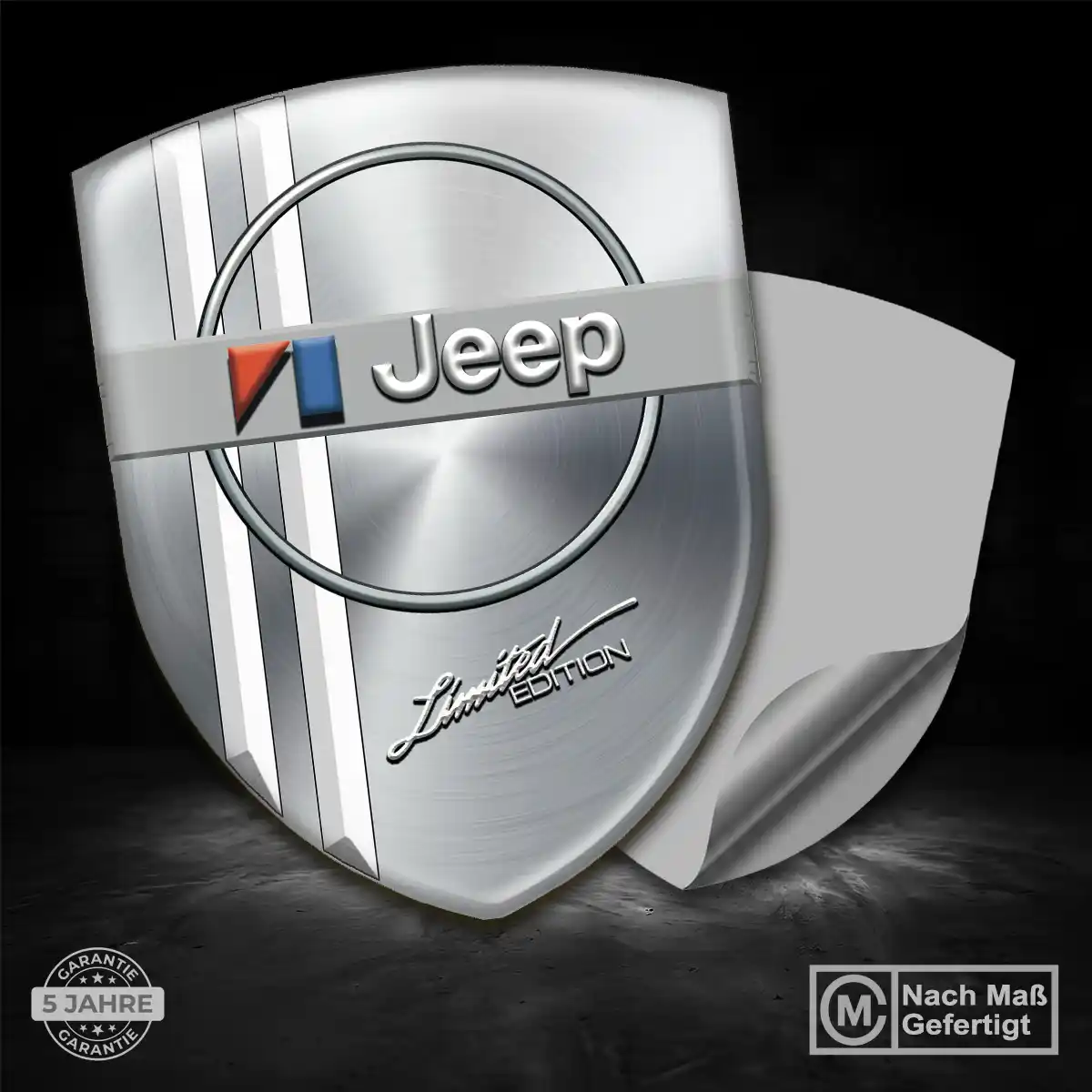 Jeep Aufkleber Wappen Emblem Elegantes Design