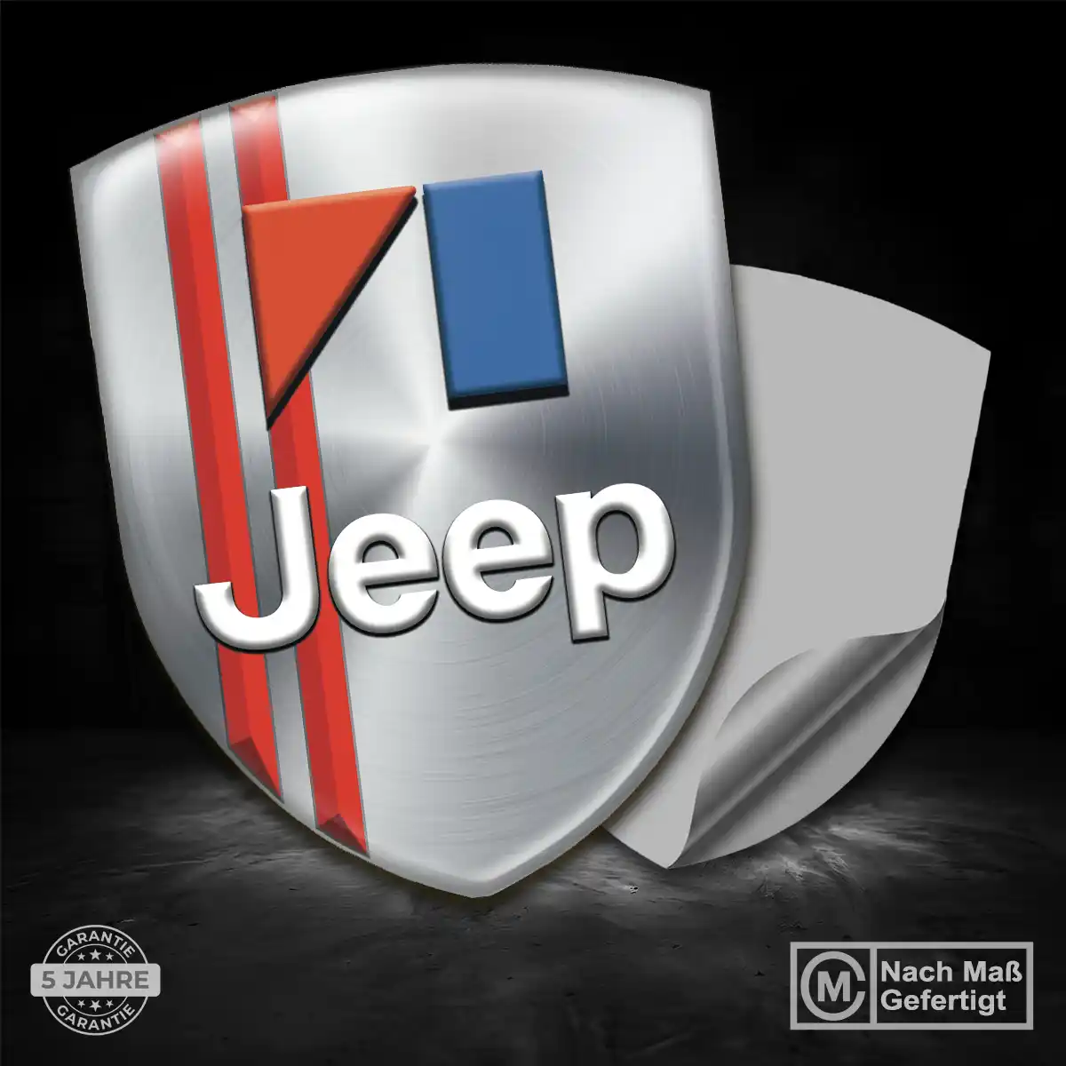 Jeep Aufkleber Wappen Emblem Exterieurdesign