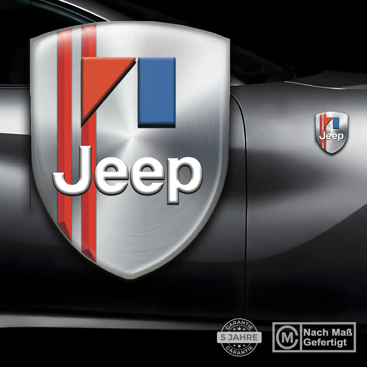 Jeep Aufkleber Wappen Emblem Exterieurdesign