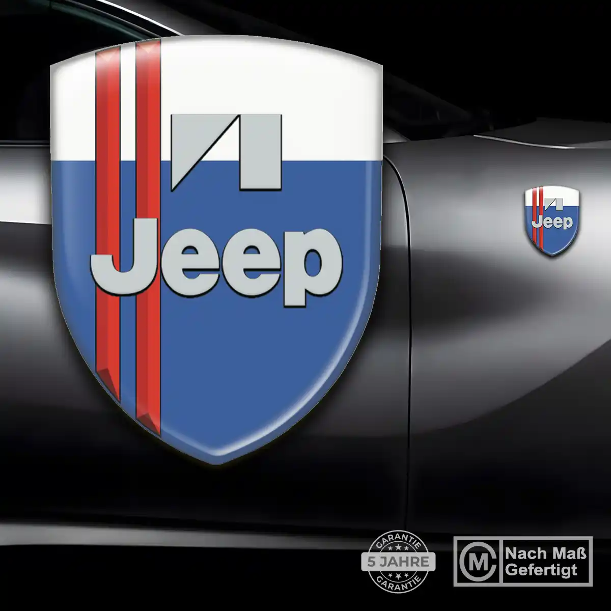 Jeep Aufkleber Wappen Emblem Premium-Edition