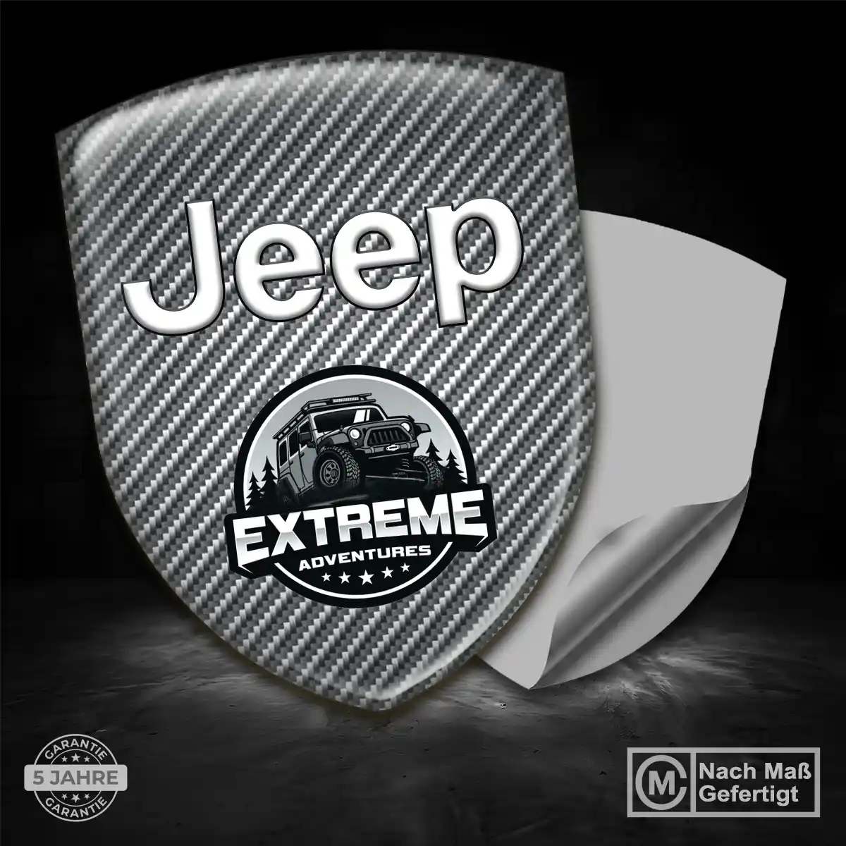 Jeep Aufkleber Wappen Emblem Premiumqualität