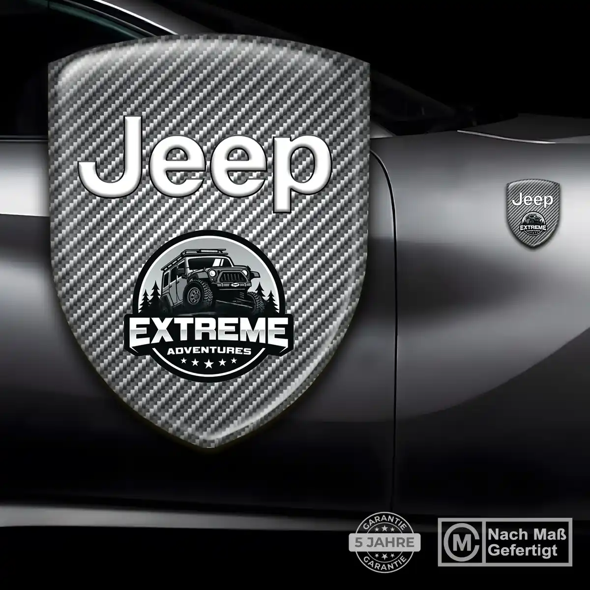 Jeep Aufkleber Wappen Emblem Premiumqualität