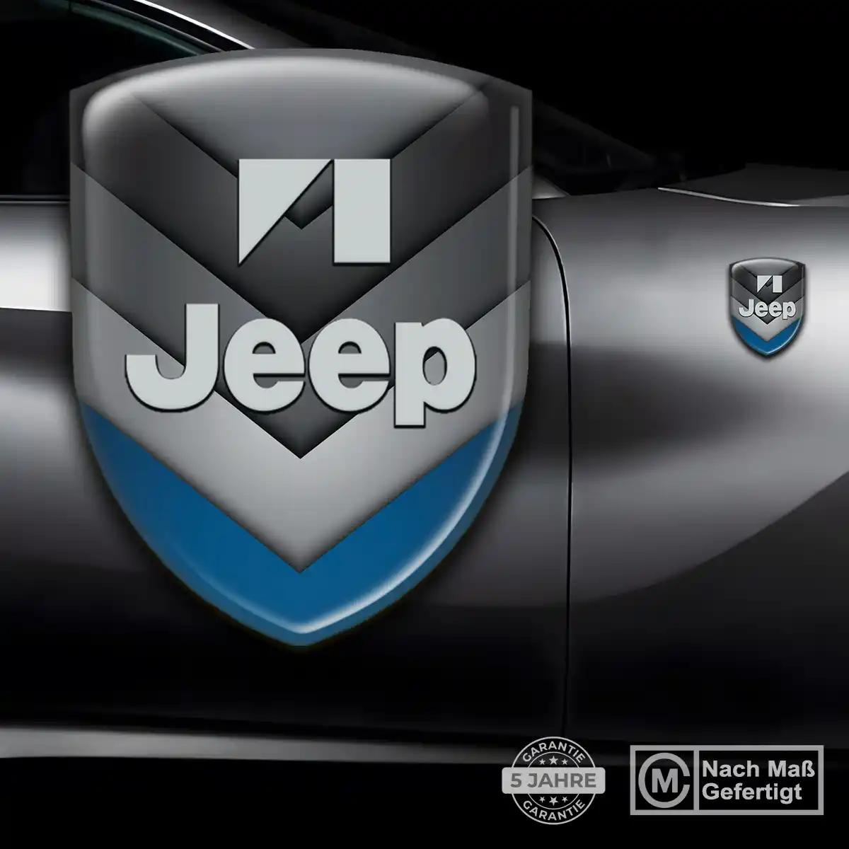 Jeep Aufkleber Wappen Emblem Stilvolles Design