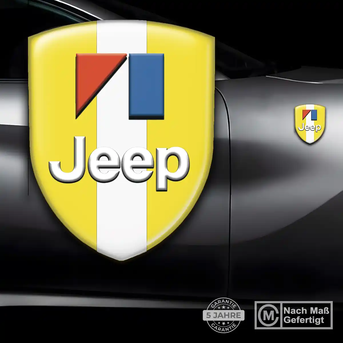 Jeep Aufkleber Wappen Hohe Qualität