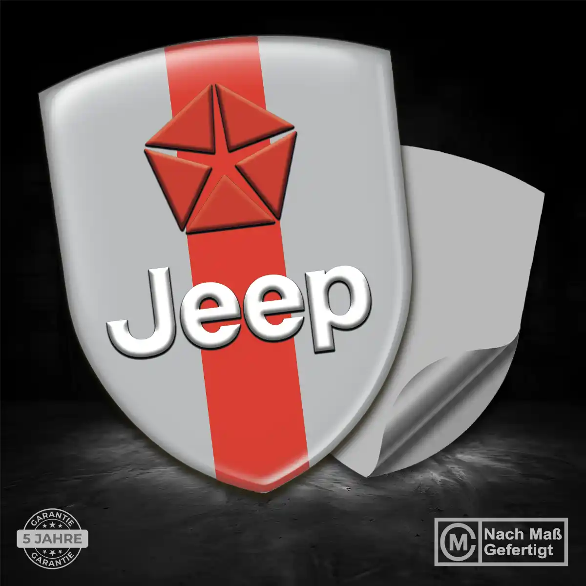 Jeep Aufkleber Wappen Premiumqualität