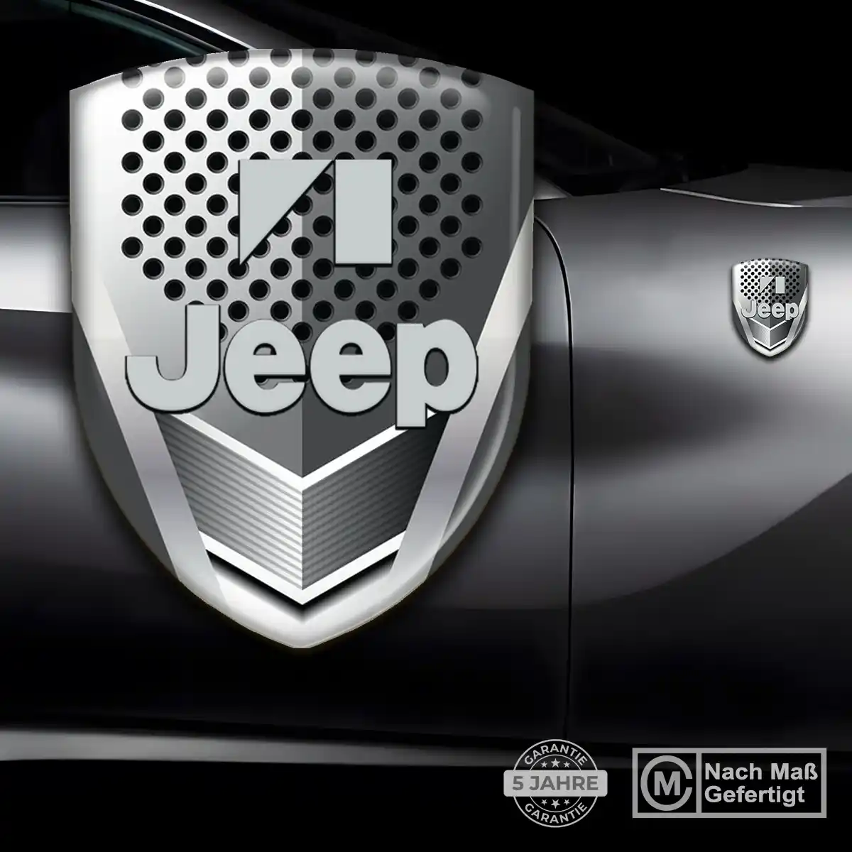 Jeep Emblem Anspruchsvolles Design