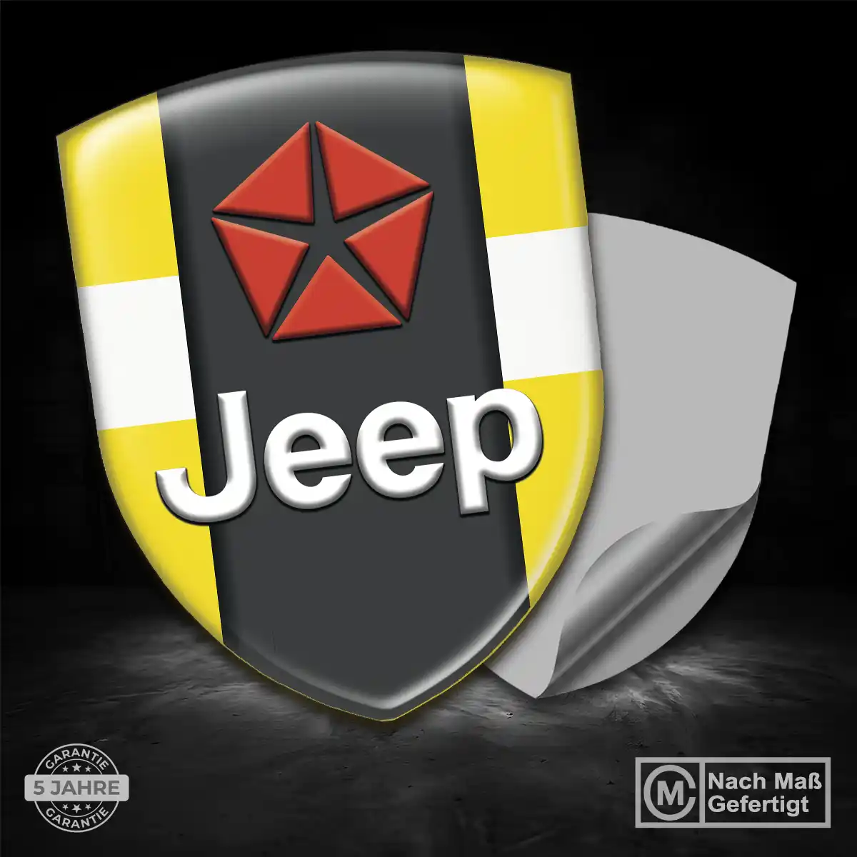 Jeep Emblem Aufkleber Anspruchsvolles Design