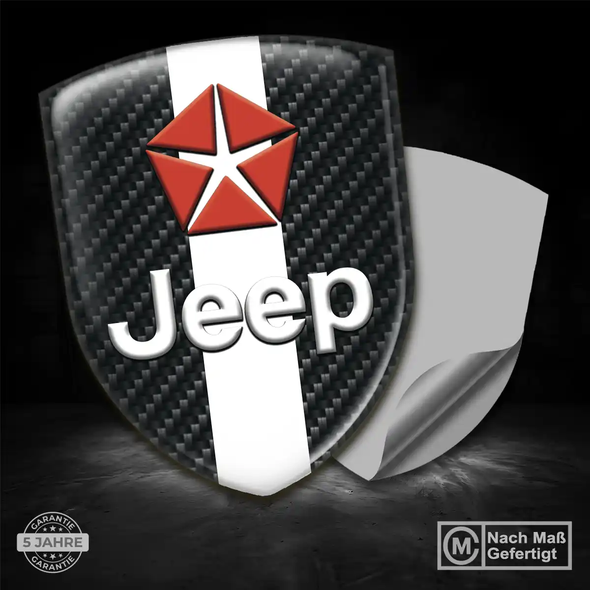 Jeep Emblem Aufkleber Ausdrucksstarkes Design