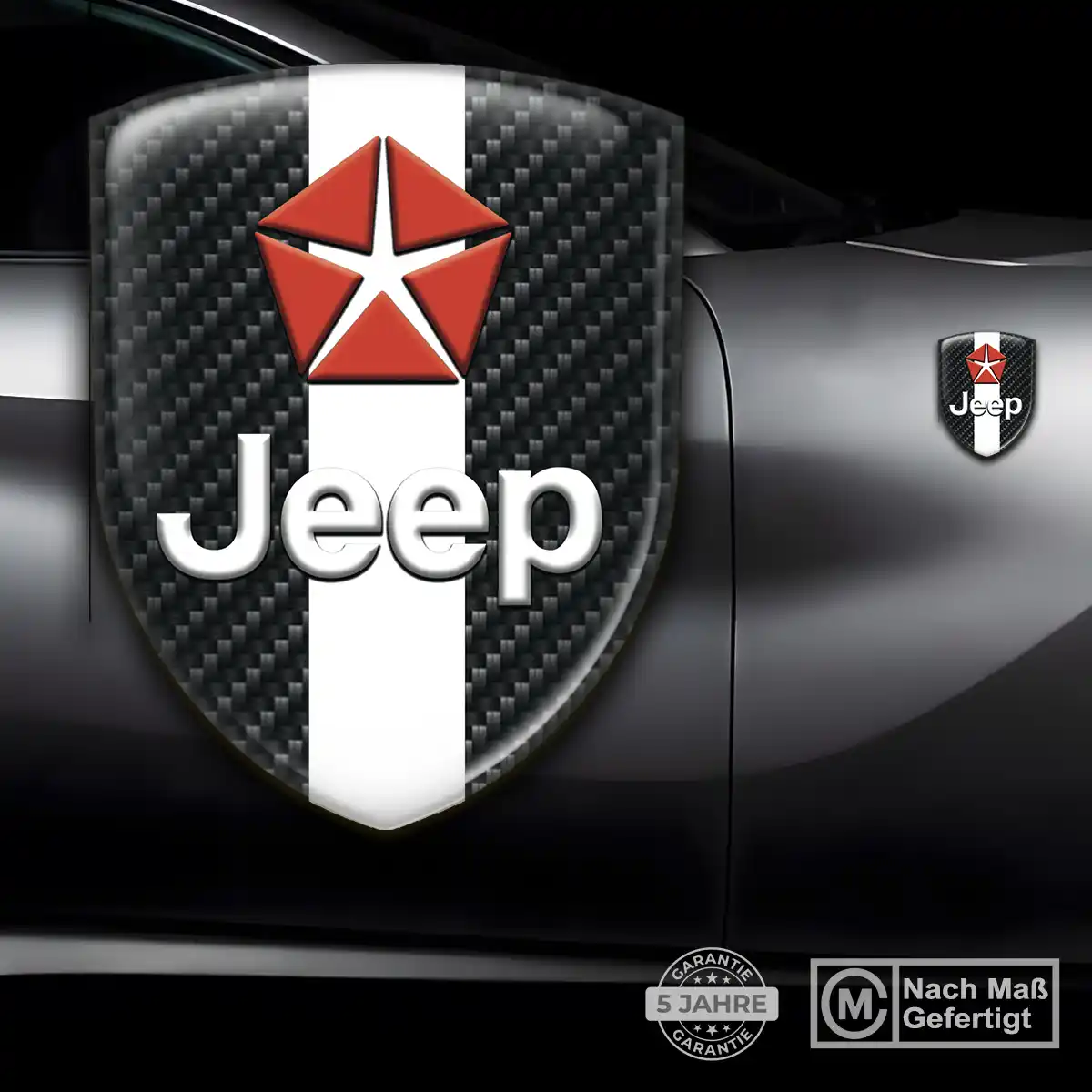 Jeep Emblem Aufkleber Ausdrucksstarkes Design