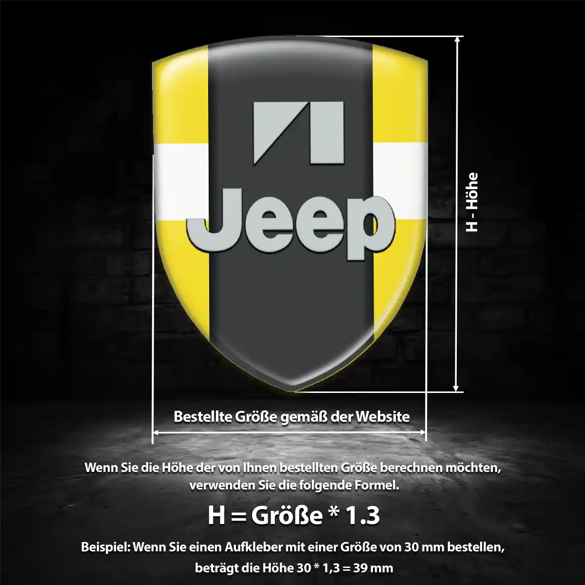 Jeep Emblem Aufkleber Auto Ausdrucksstarkes Design