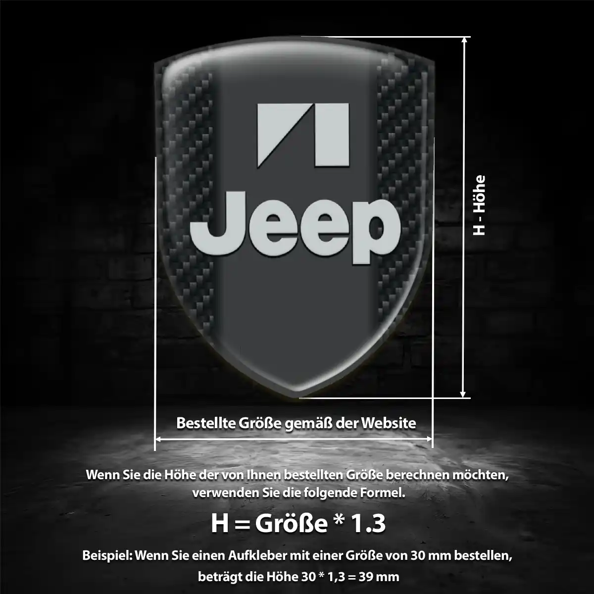 Jeep Emblem Aufkleber Auto Exterieurdesign