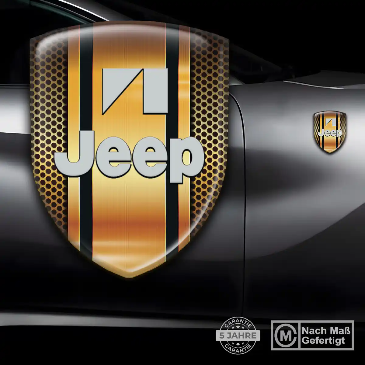 Jeep Emblem Aufkleber Auto Hochwertiges Harz