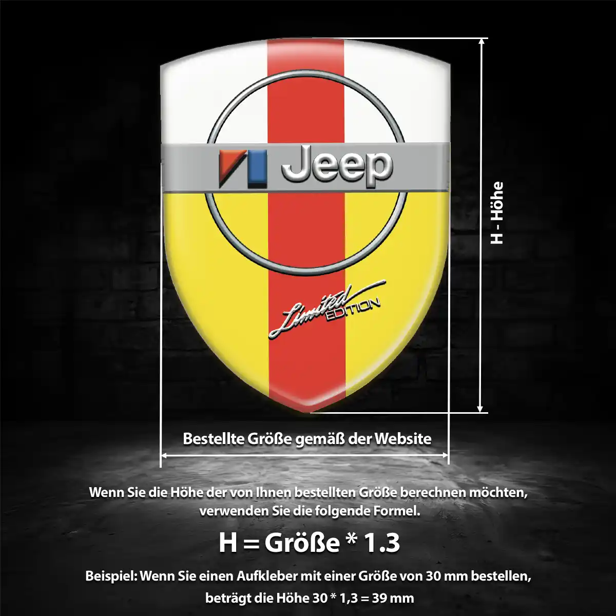 Jeep Emblem Aufkleber Auto Interieurdesign