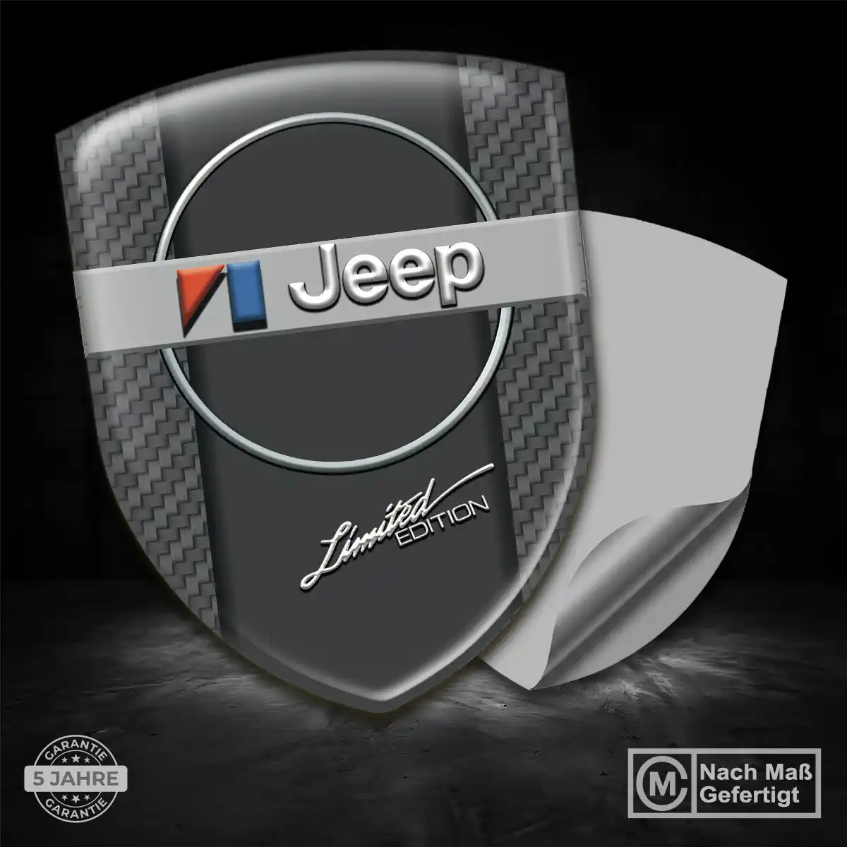 Jeep Emblem Aufkleber Auto Limitierte Auflage