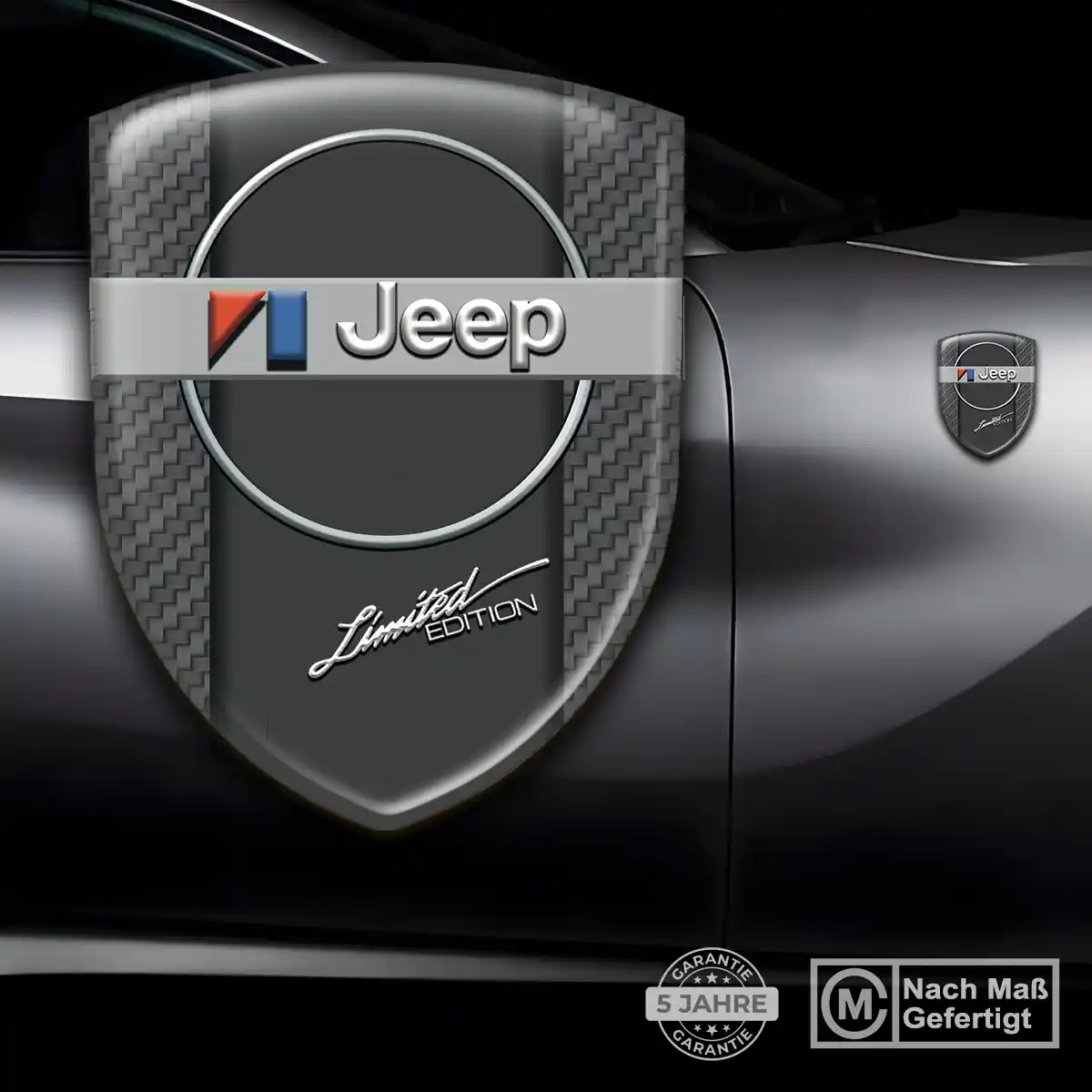 Jeep Emblem Aufkleber Auto Limitierte Auflage