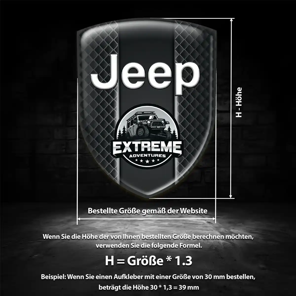 Jeep Emblem Aufkleber Auto Modernes Design