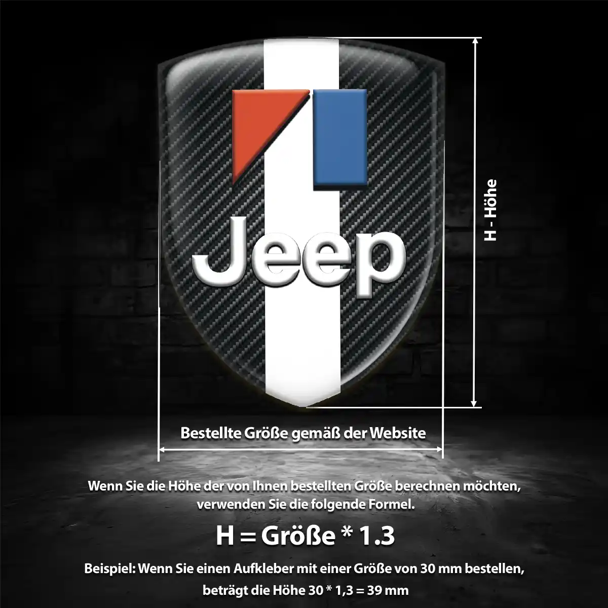 Jeep Emblem Aufkleber Auto Stilvolles Design