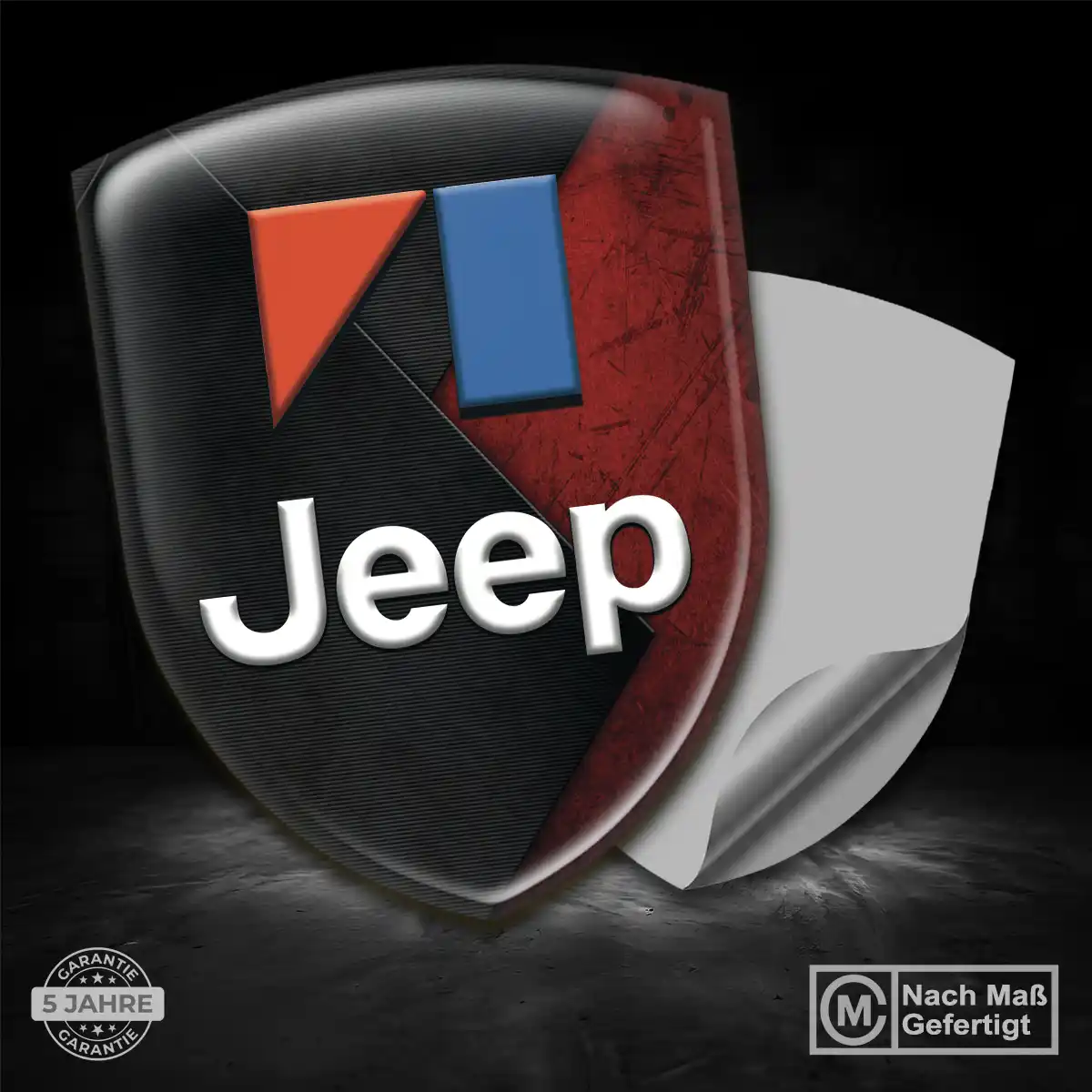 Jeep Emblem Aufkleber Edles Design
