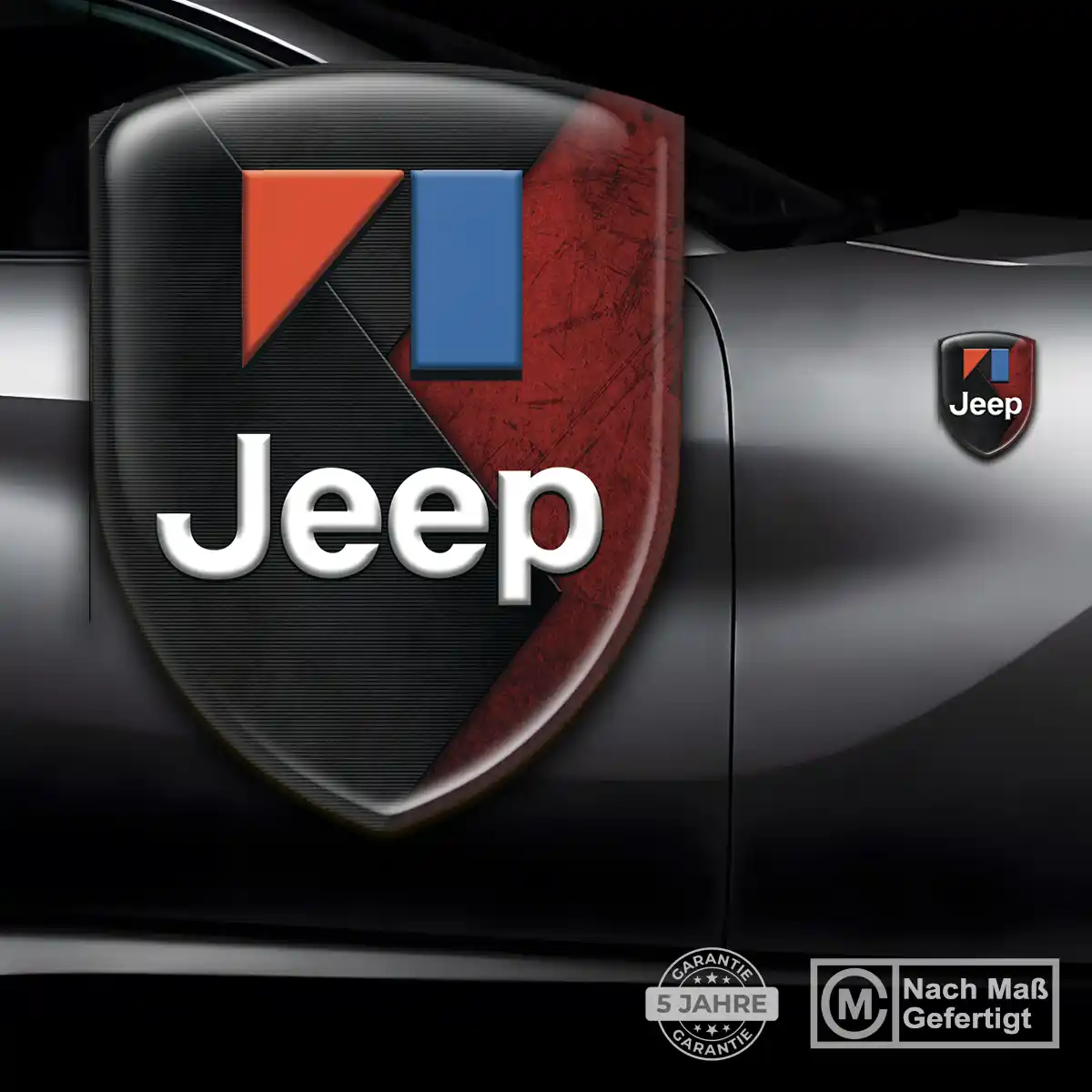 Jeep Emblem Aufkleber Edles Design
