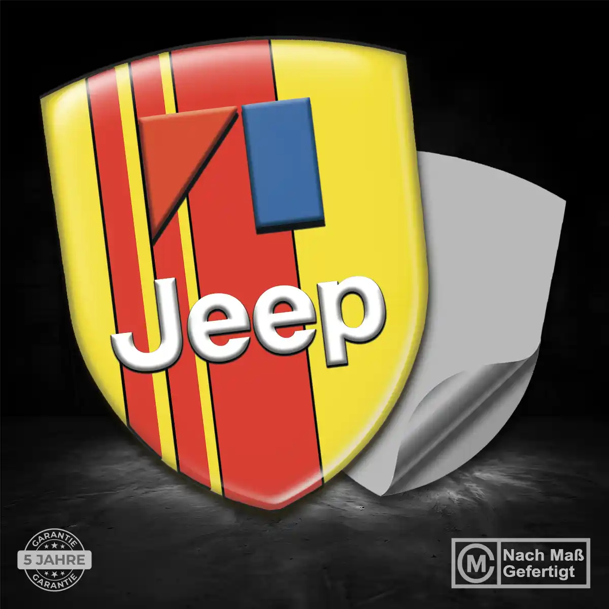Jeep Emblem Aufkleber Elegantes Design