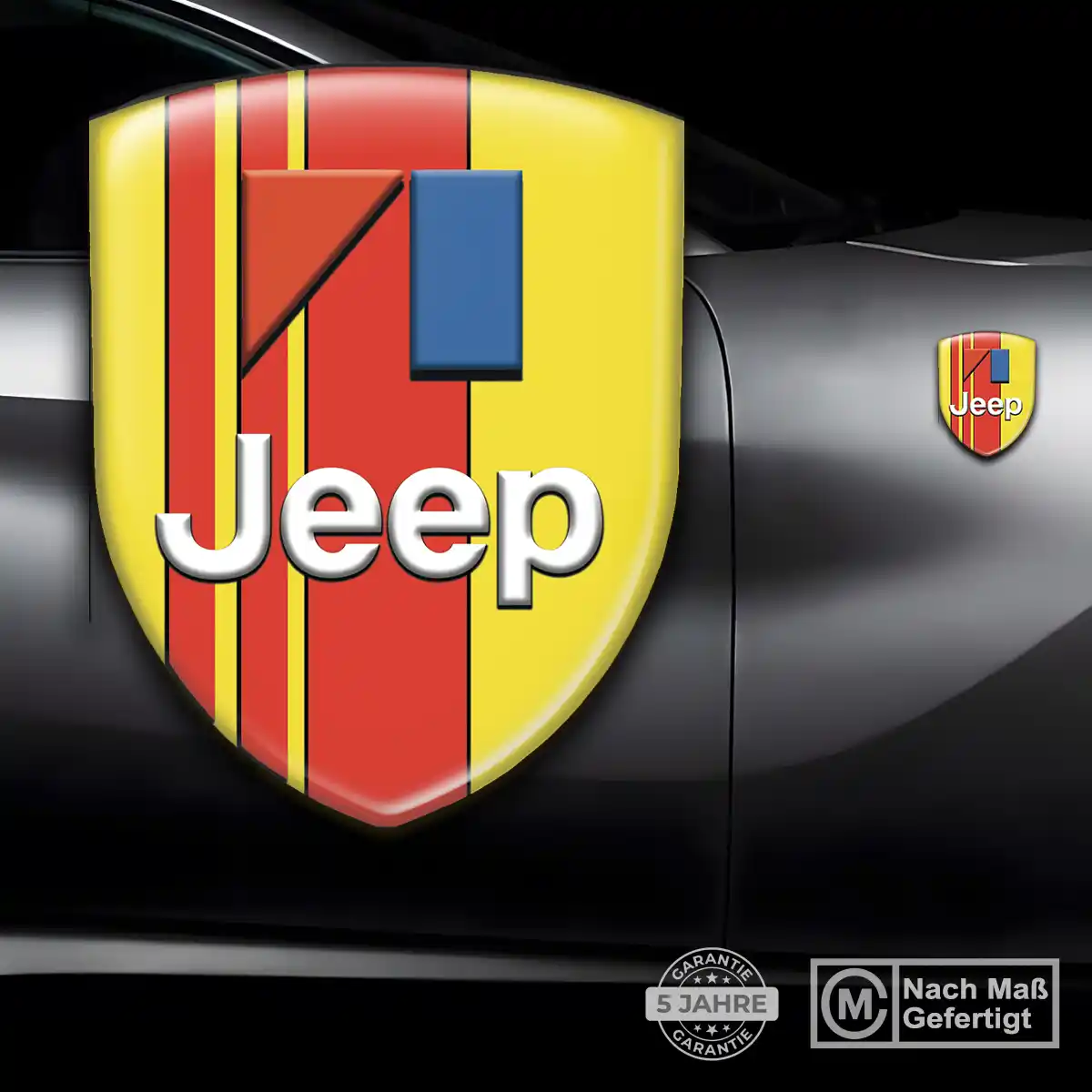 Jeep Emblem Aufkleber Elegantes Design
