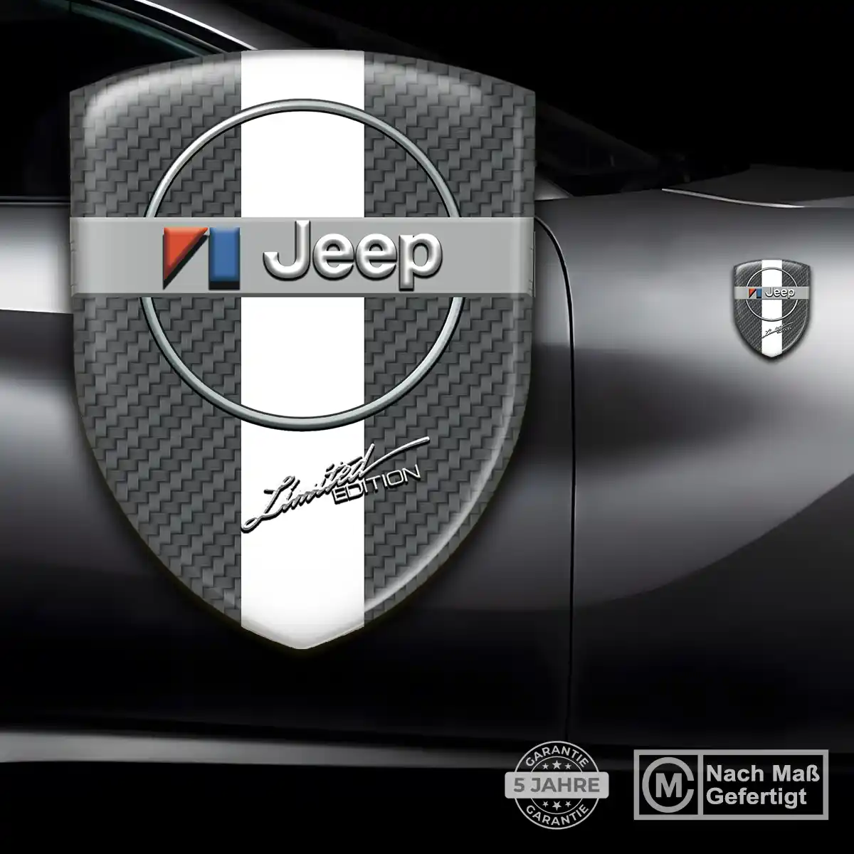 Jeep Emblem Aufkleber Interieurdesign