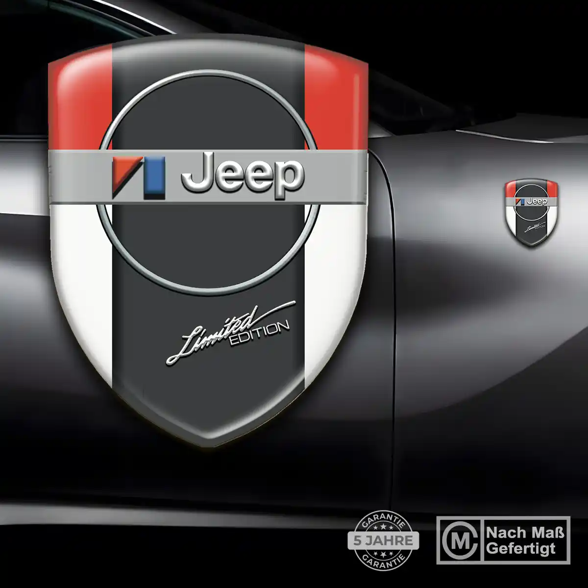 Jeep Emblem Aufkleber Limitierte Auflage