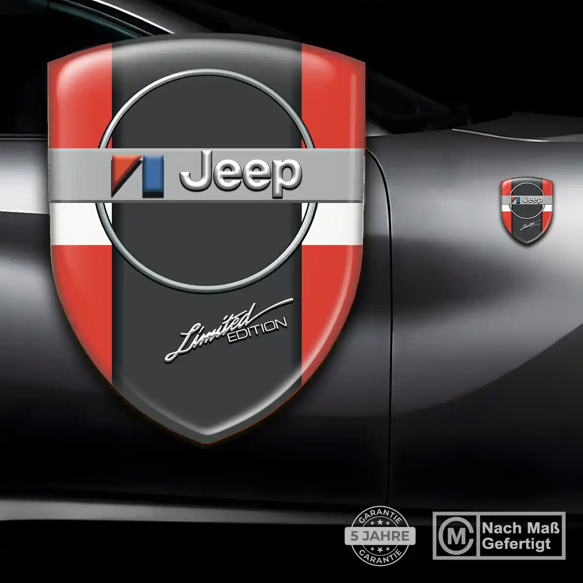 Jeep Emblem Aufkleber Luxus-Edition