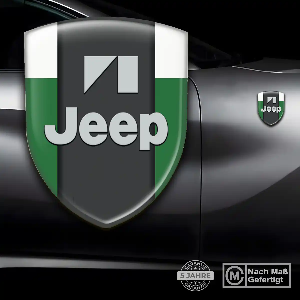 Jeep Emblem Aufkleber Markenedition