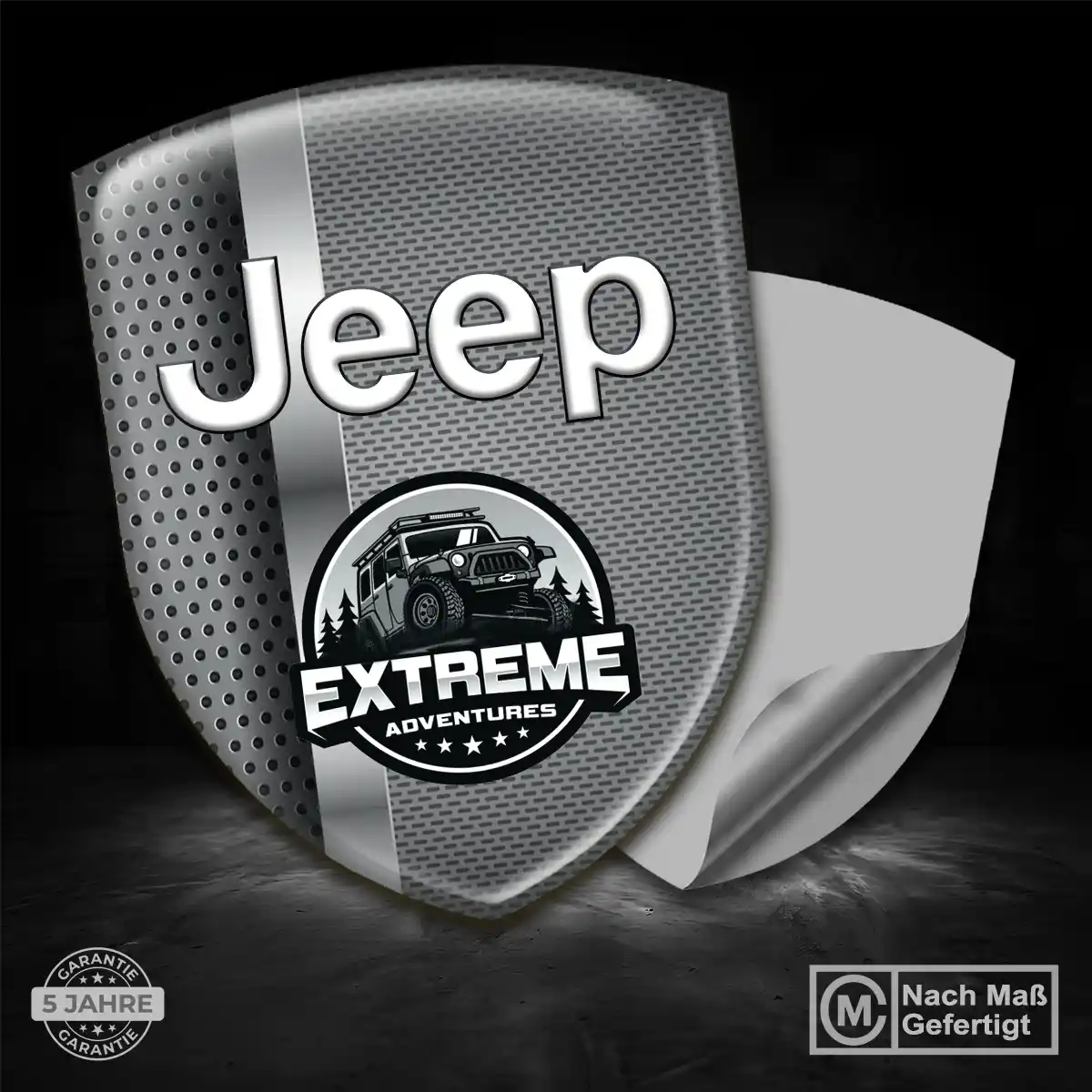 Jeep Emblem Aufkleber Modernes Design