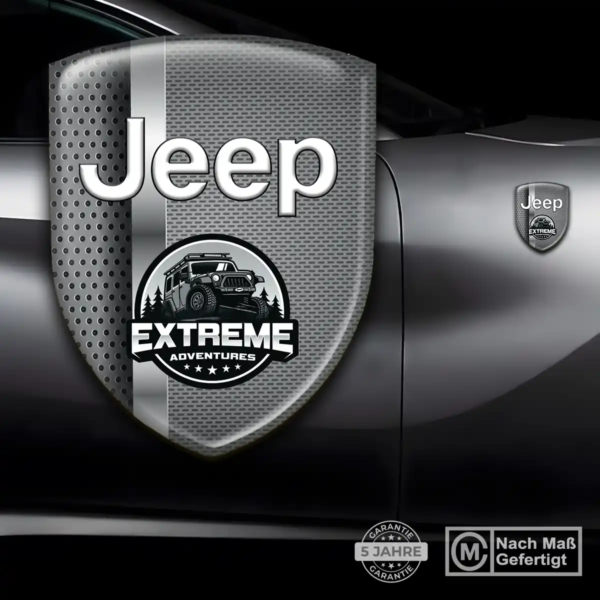 Jeep Emblem Aufkleber Modernes Design