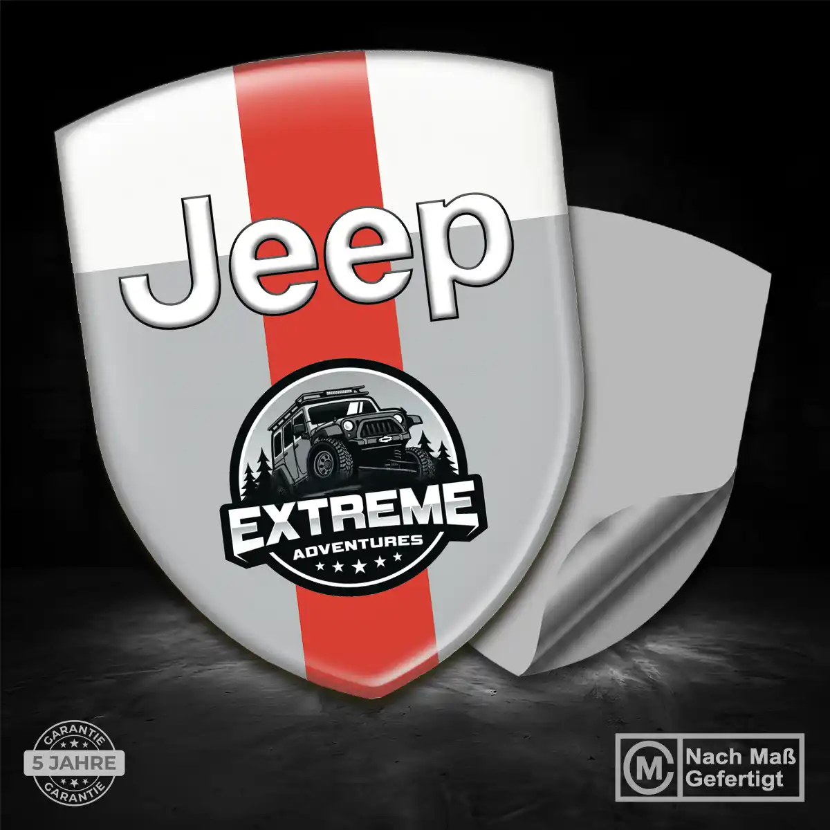 Jeep Emblem Aufkleber Premium-Edition