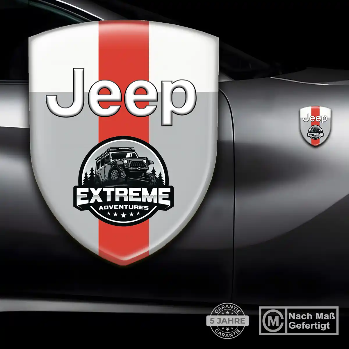 Jeep Emblem Aufkleber Premium-Edition
