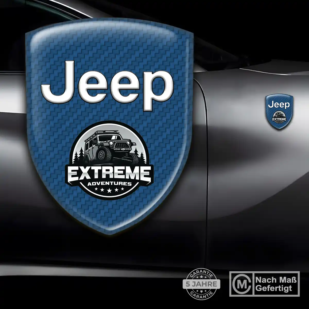 Jeep Emblem Aufkleber Premiumqualität