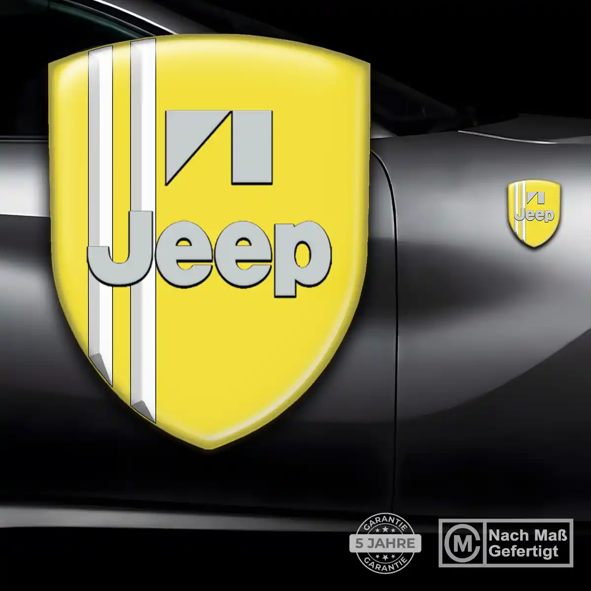 Jeep Emblem Aufkleber Stilvolles Design