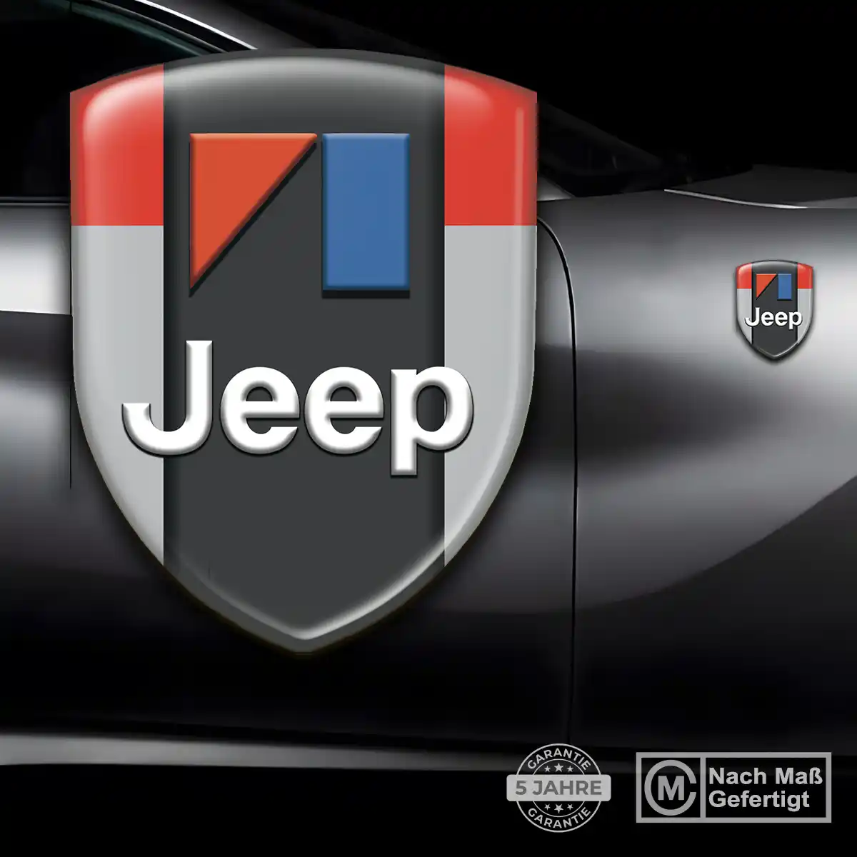 Jeep Emblem Aufkleber Wappen Anspruchsvolles Design