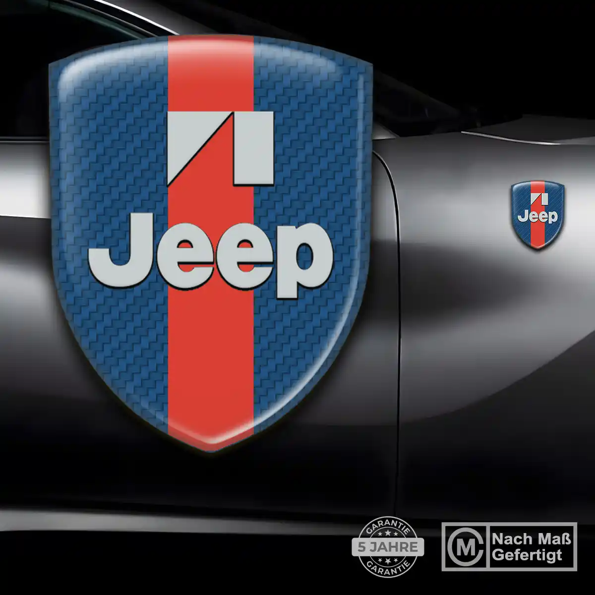 Jeep Emblem Aufkleber Wappen Ausdrucksstarkes Design