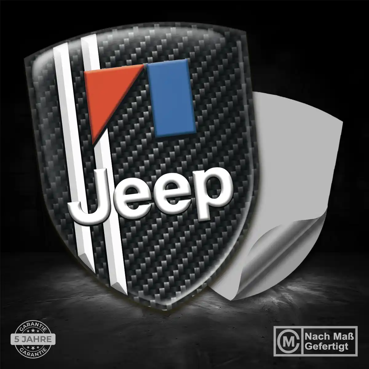 Jeep Emblem Aufkleber Wappen Auto Edles Design