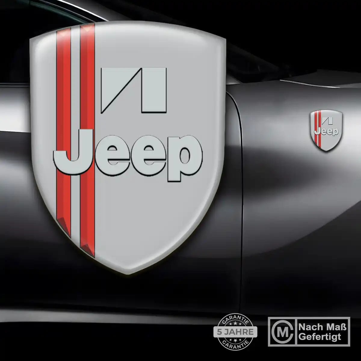 Jeep Emblem Aufkleber Wappen Auto Elegantes Design