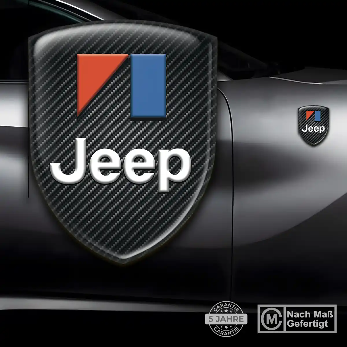 Jeep Emblem Aufkleber Wappen Auto Luxus-Edition
