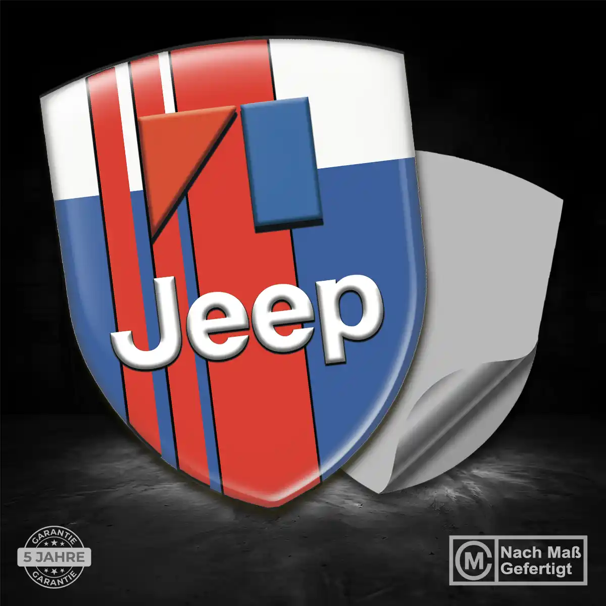 Jeep Emblem Aufkleber Wappen Auto Markenedition
