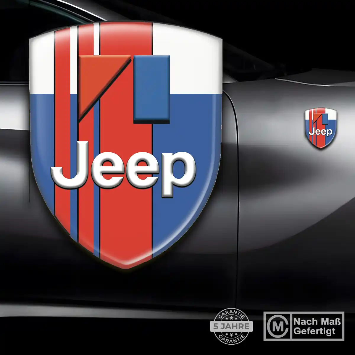 Jeep Emblem Aufkleber Wappen Auto Markenedition
