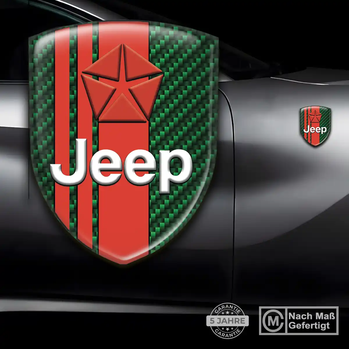 Jeep Emblem Aufkleber Wappen Auto Tuningfahrzeug