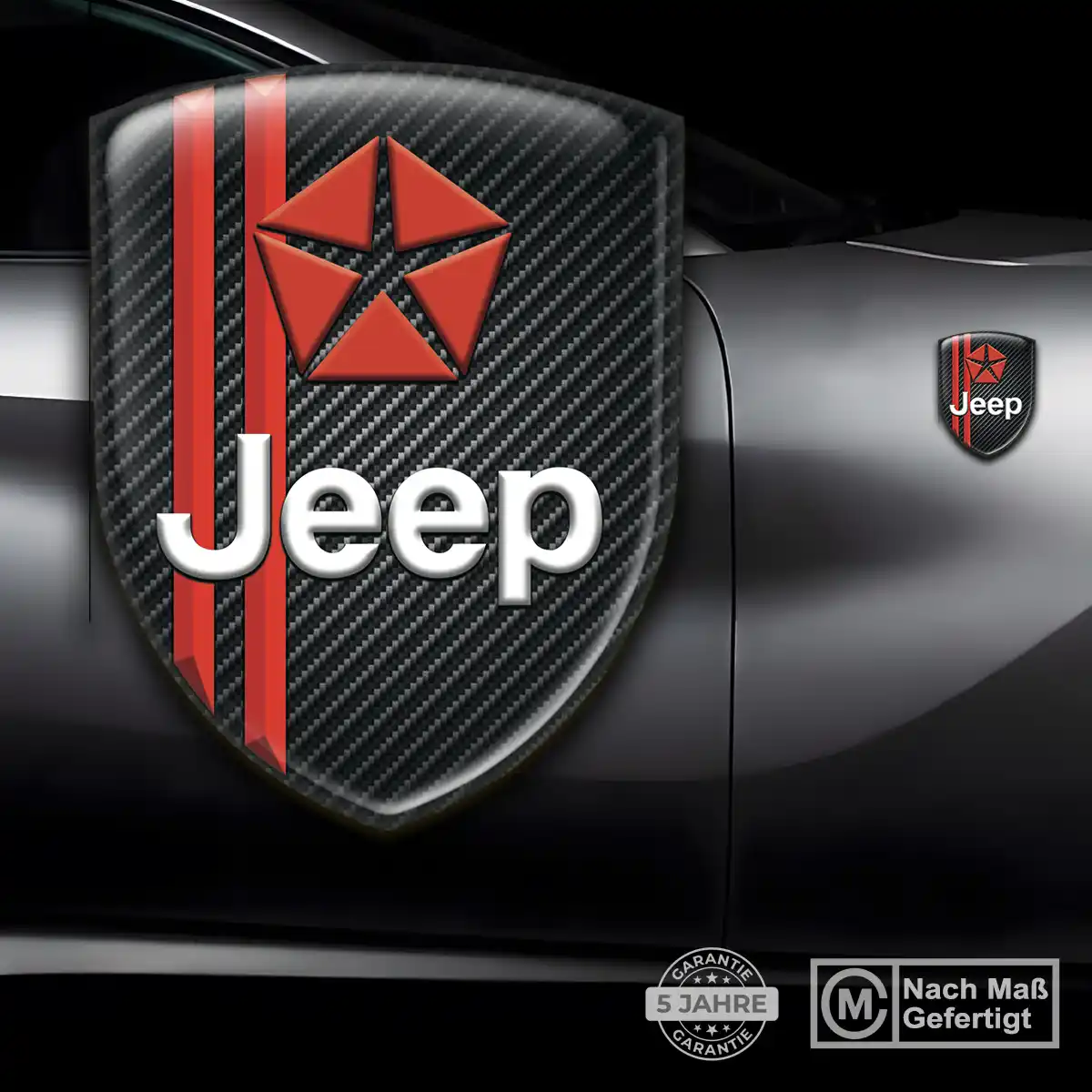 Jeep Emblem Aufkleber Wappen Exterieurdesign
