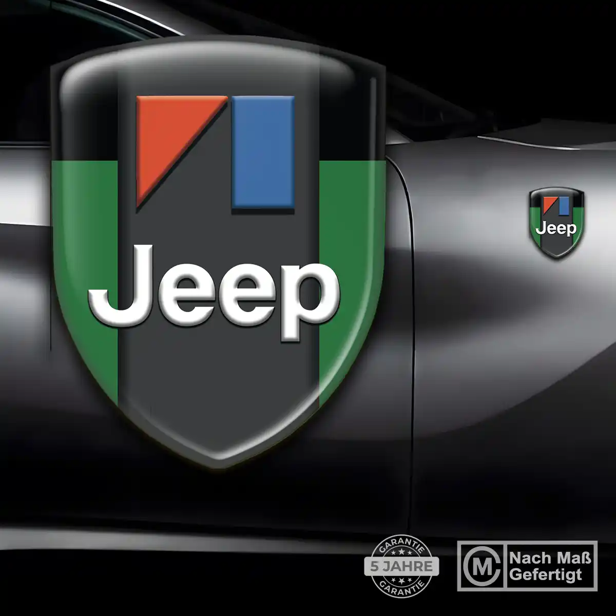Jeep Emblem Aufkleber Wappen Hohe Qualität
