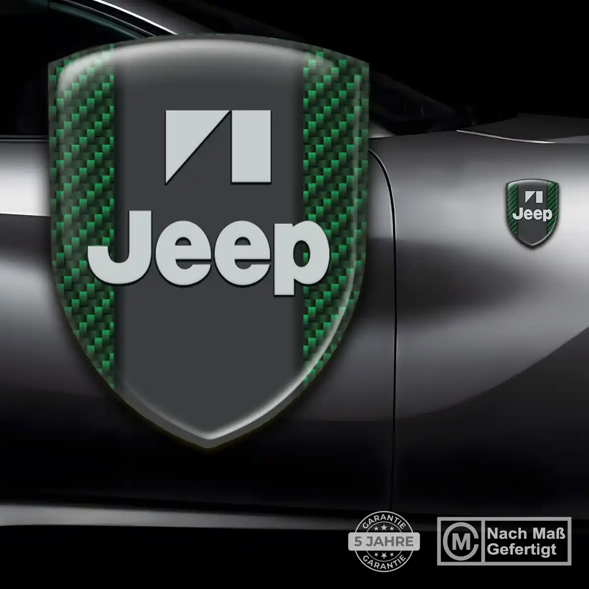 Jeep Emblem Aufkleber Wappen Tuningfahrzeug