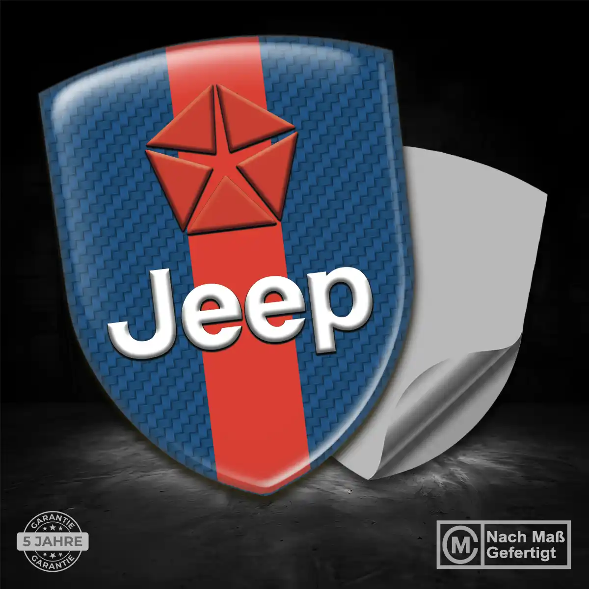 Jeep Emblem Ausdrucksstarkes Design