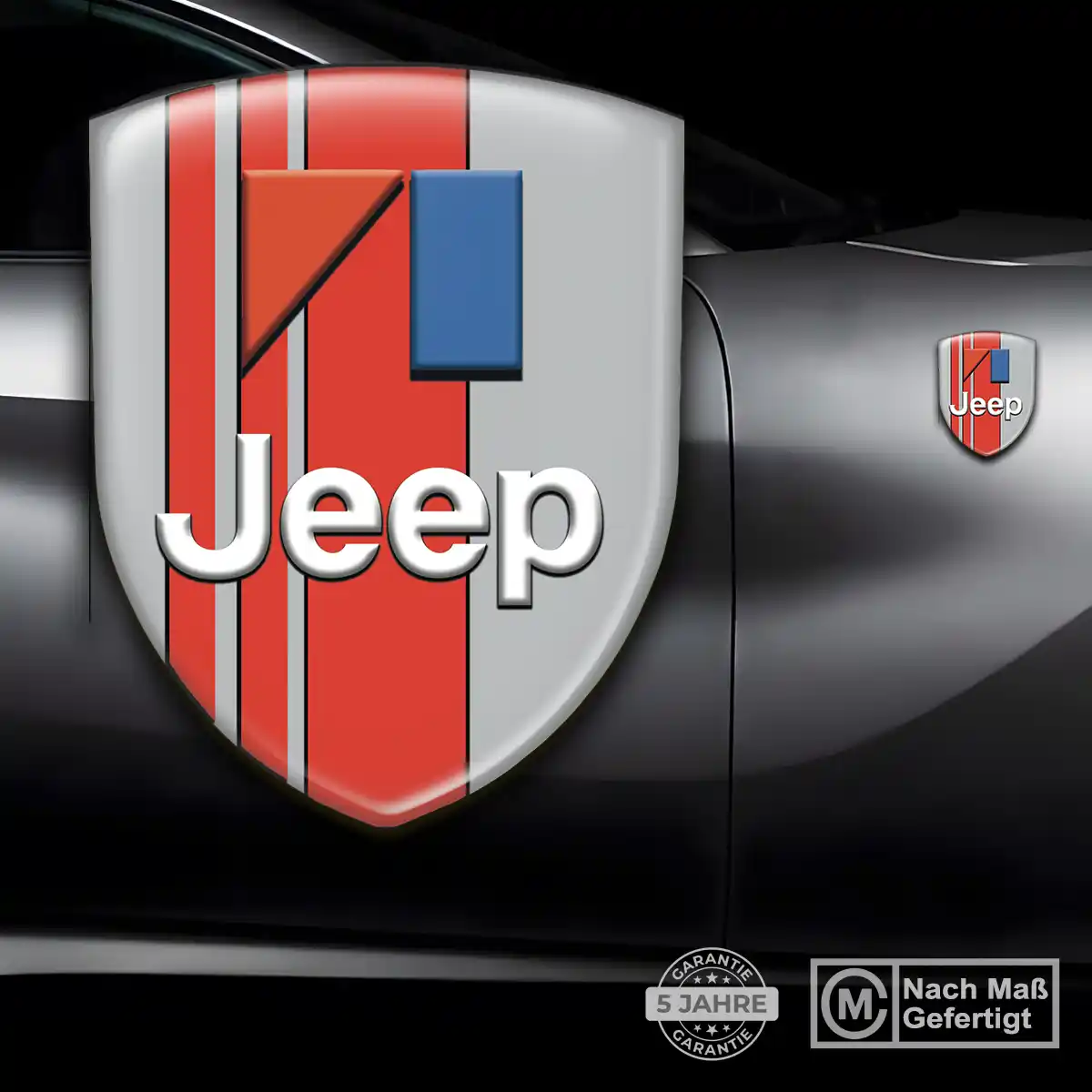 Jeep Emblem Auto Anspruchsvolles Design
