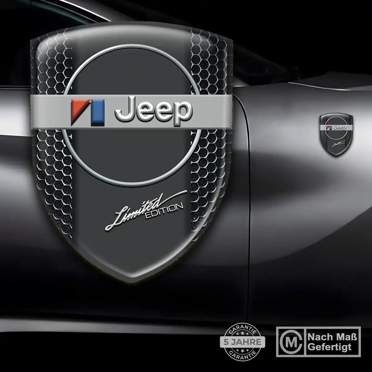 Jeep Emblem Auto Ausdrucksstarkes Design