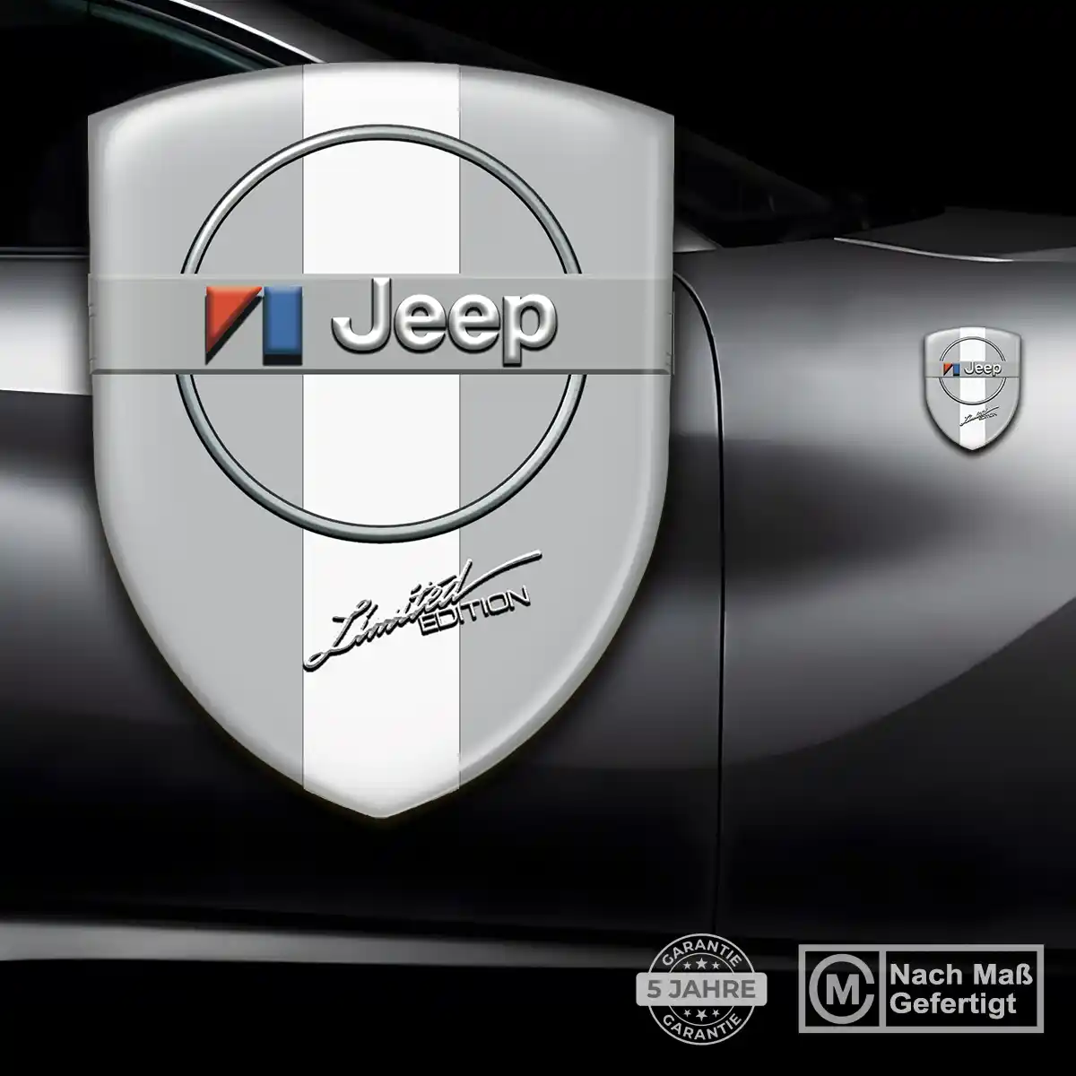 Jeep Emblem Auto Elegantes Design